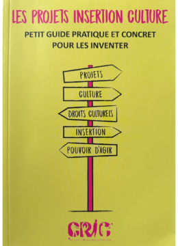 Les projets insertion culture : petit guide pratique et concret pour les inventer