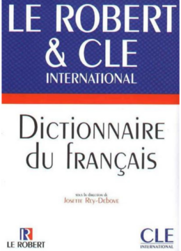 Le Robert & CLE international : Dictionnaire du français - FLE