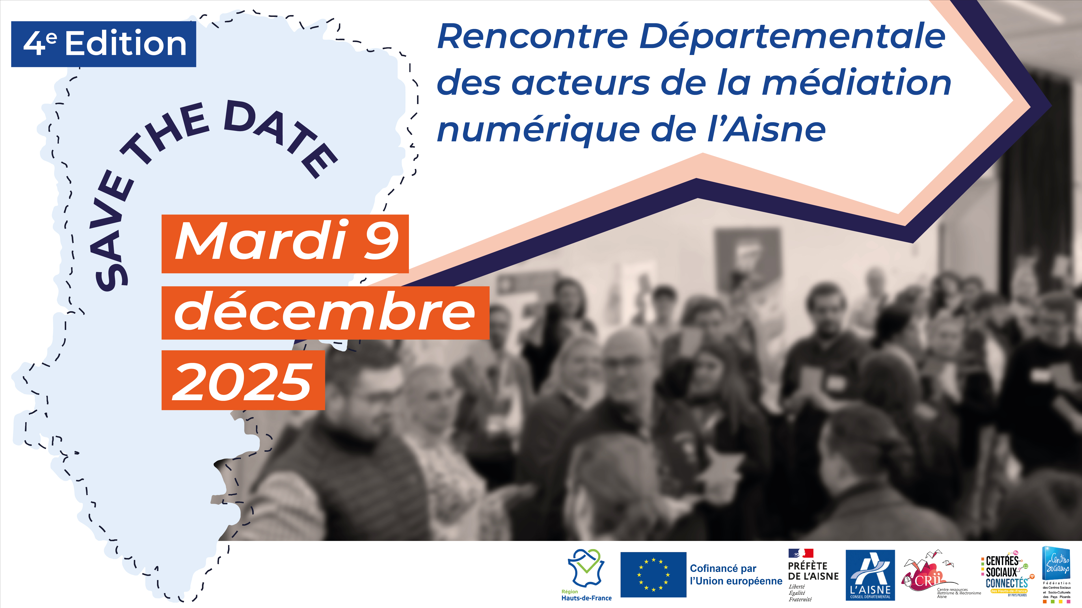 4e édition de la RENCONTRE DEPARTEMENTALE DES ACTEURS DE LA MEDIATION NUMERIQUE 