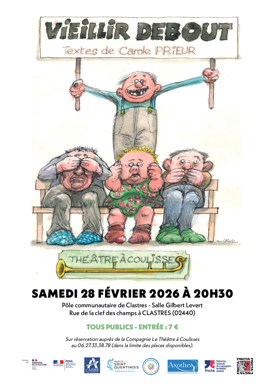 représentation de théâtre « Vieillir debout »